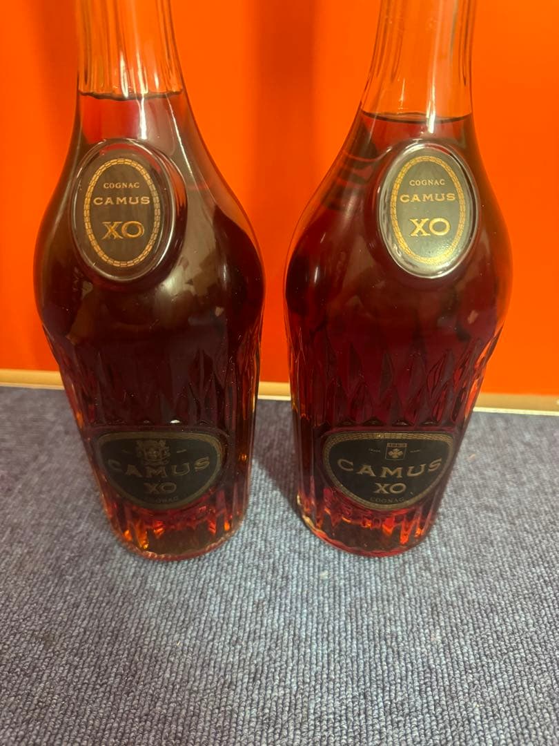 1671 【古酒未開栓】CAMUS XO カミュ　コニャック　2客　700ml