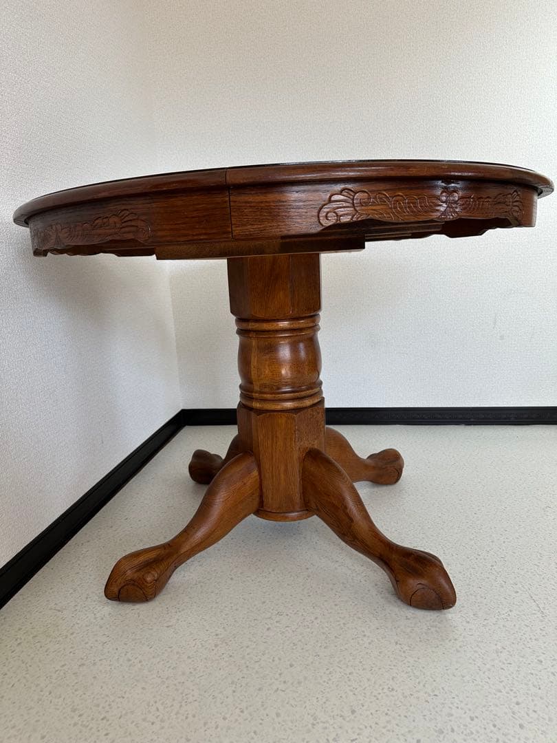 シンリー 伸縮式 ダイニングテーブル エクステンションテーブル　※i1※