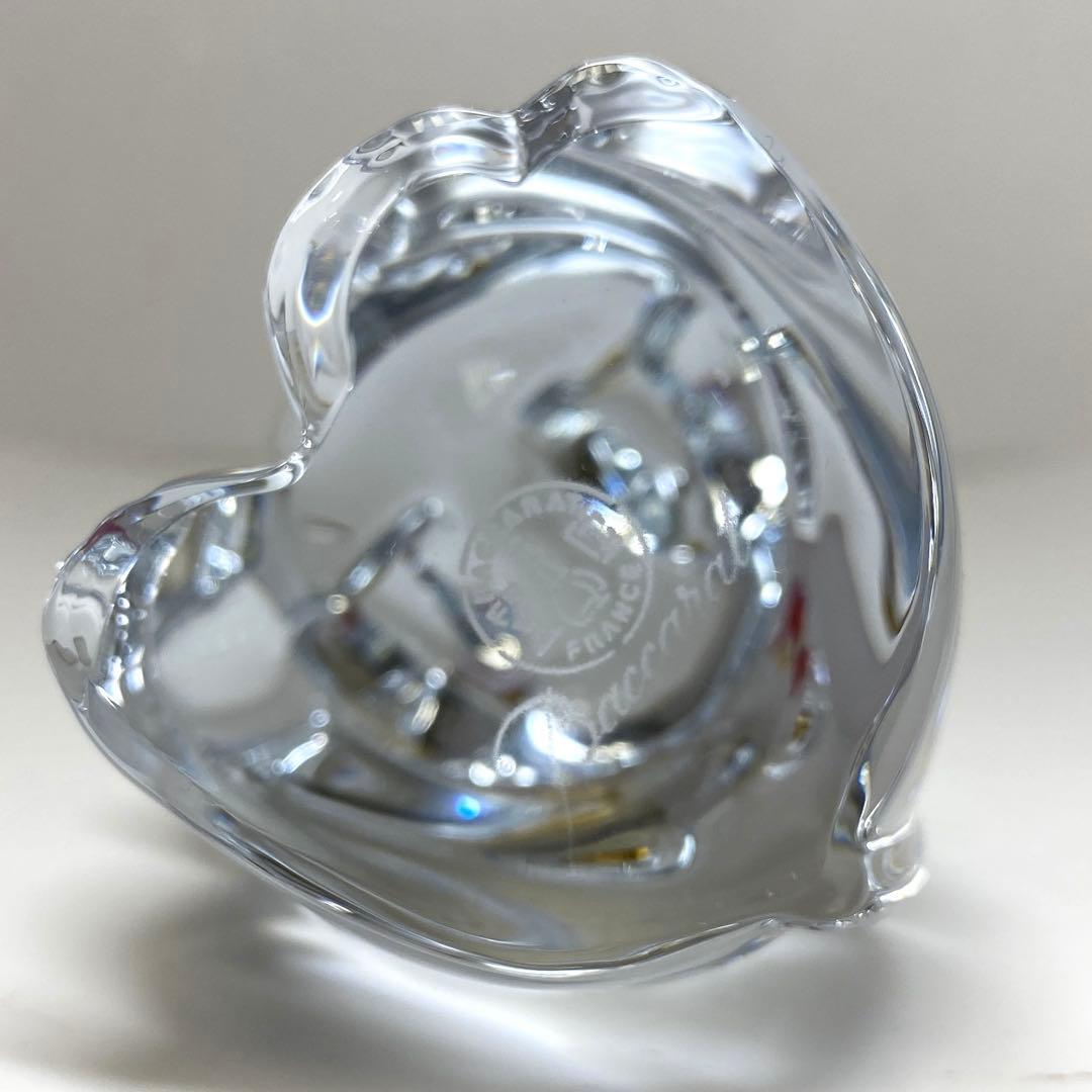 バカラ　招き猫　共箱　トヒル　高さ約10cm 東N7-1018②