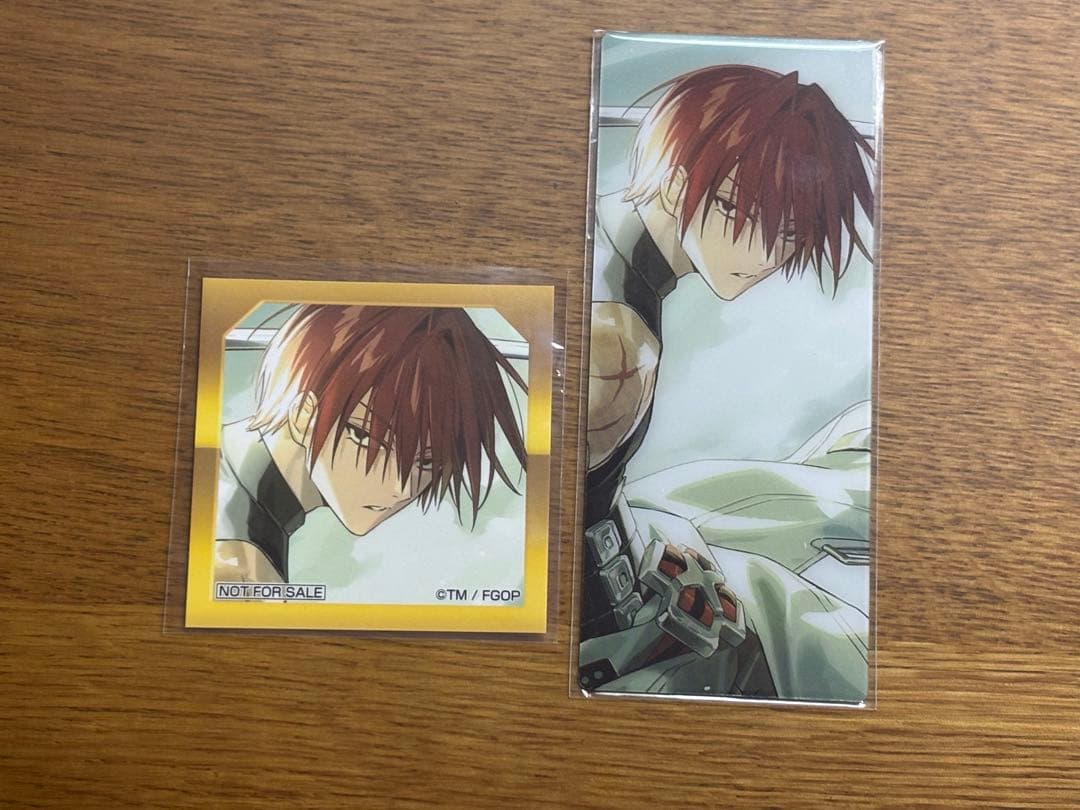 FGO 最終再臨展 原田左之助 特典 編成画面風カード ステッカーセット