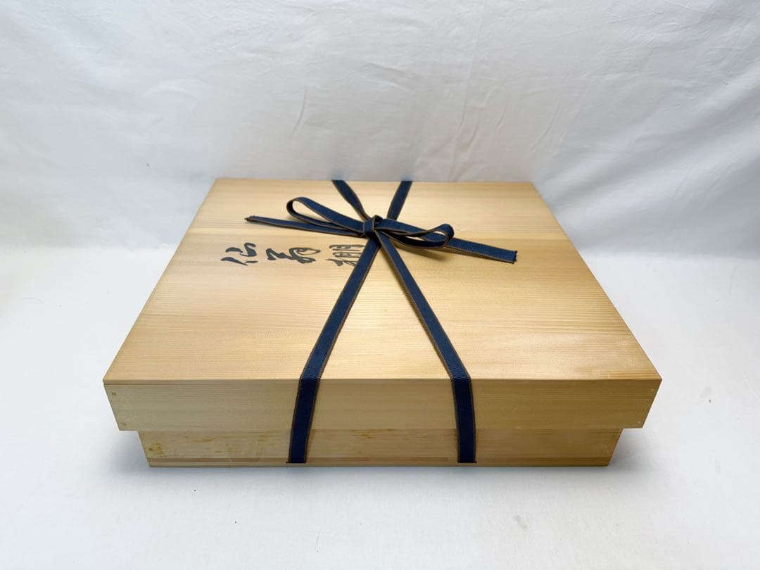 未使用 茶道具 江戸指物師 渡辺可映作 仙翁棚溜塗 田中仙翁好 ウコン布 共箱