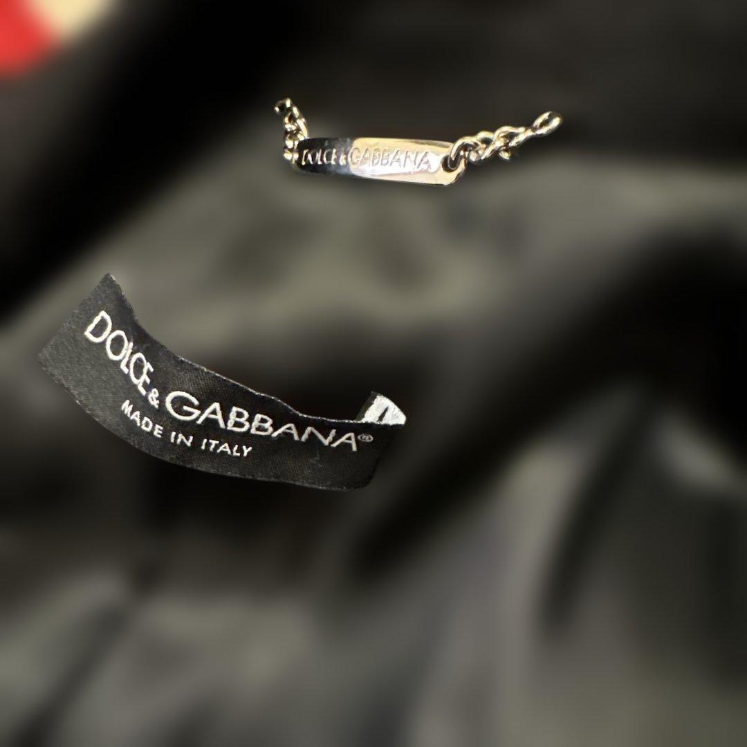 極美品【DOLCE&GABBANA】ブラック チェスターコート　カシミヤ混