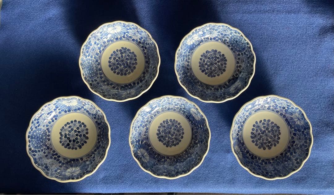 伊万里焼　深皿　染付皿