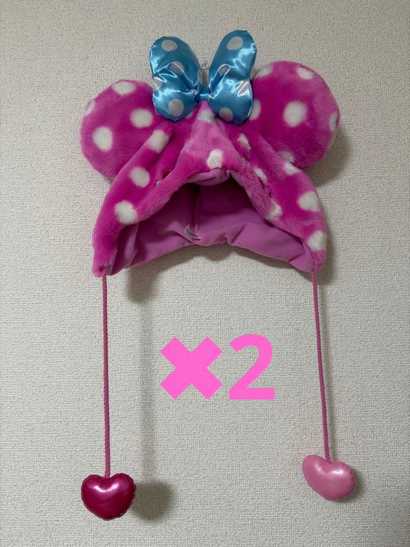 ディズニー　パルパルーザ　ミニー　ファンキャップ