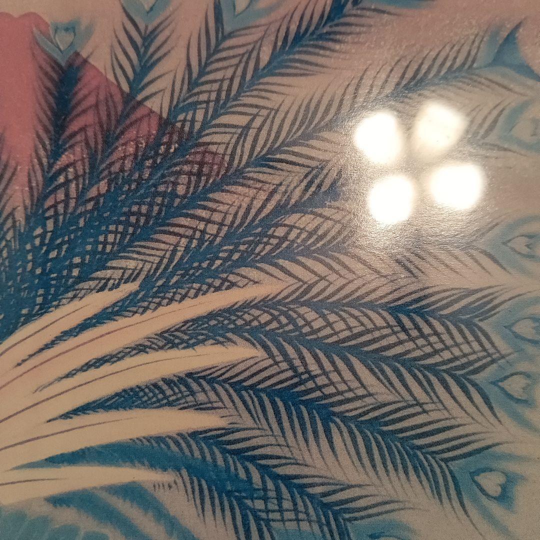 鳳凰と富士　あいはら友子　絵画　額縁　開運　幸運　富士山