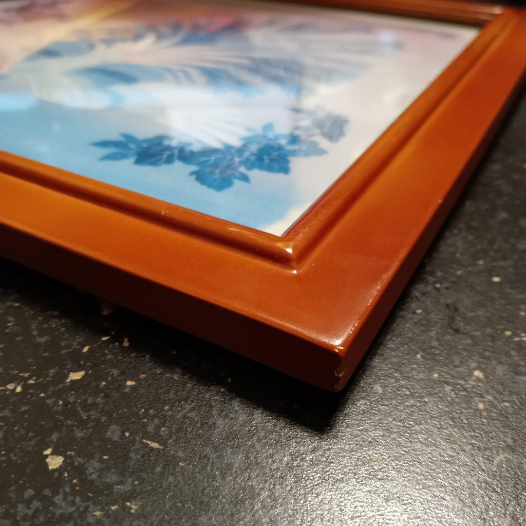 鳳凰と富士　あいはら友子　絵画　額縁　開運　幸運　富士山