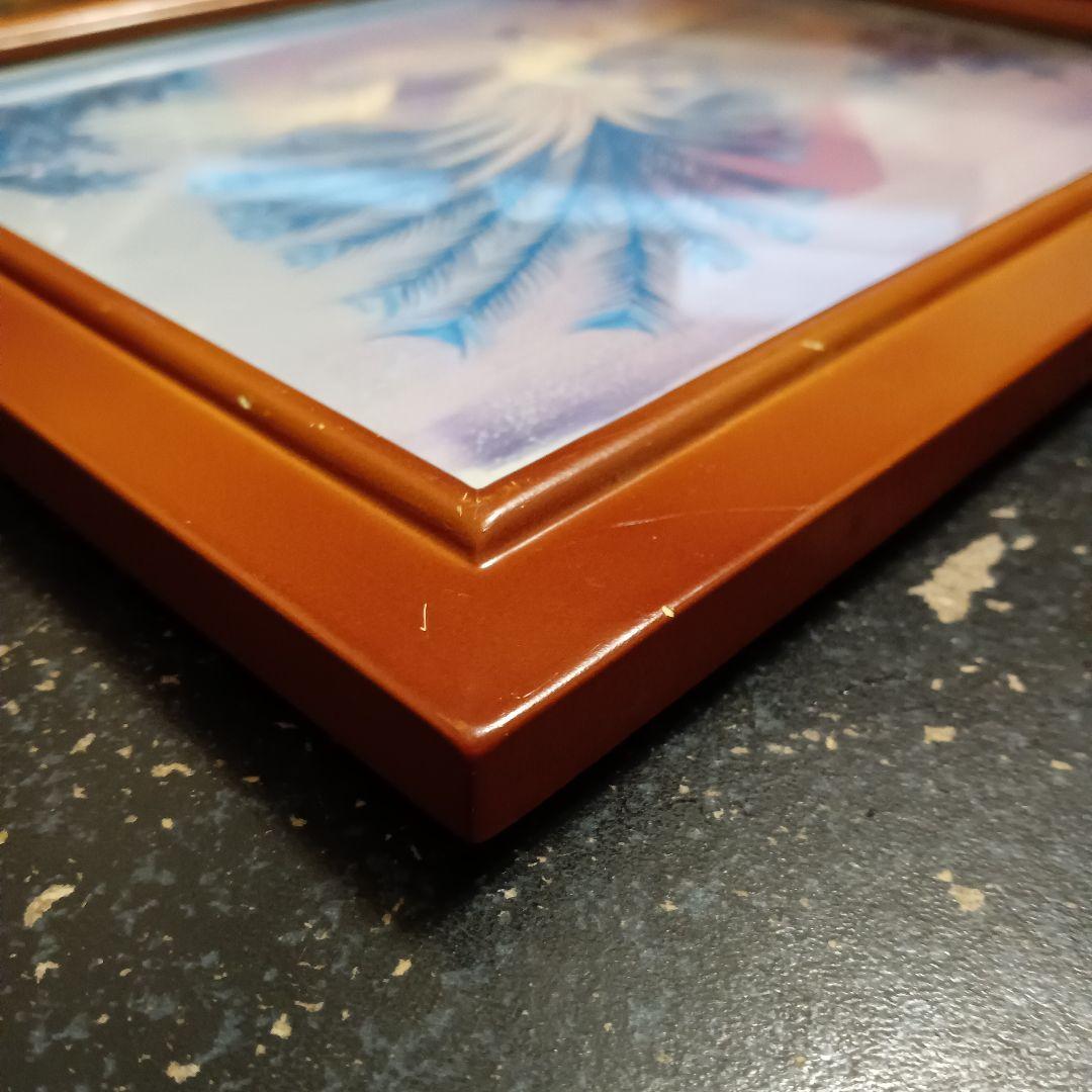 鳳凰と富士　あいはら友子　絵画　額縁　開運　幸運　富士山