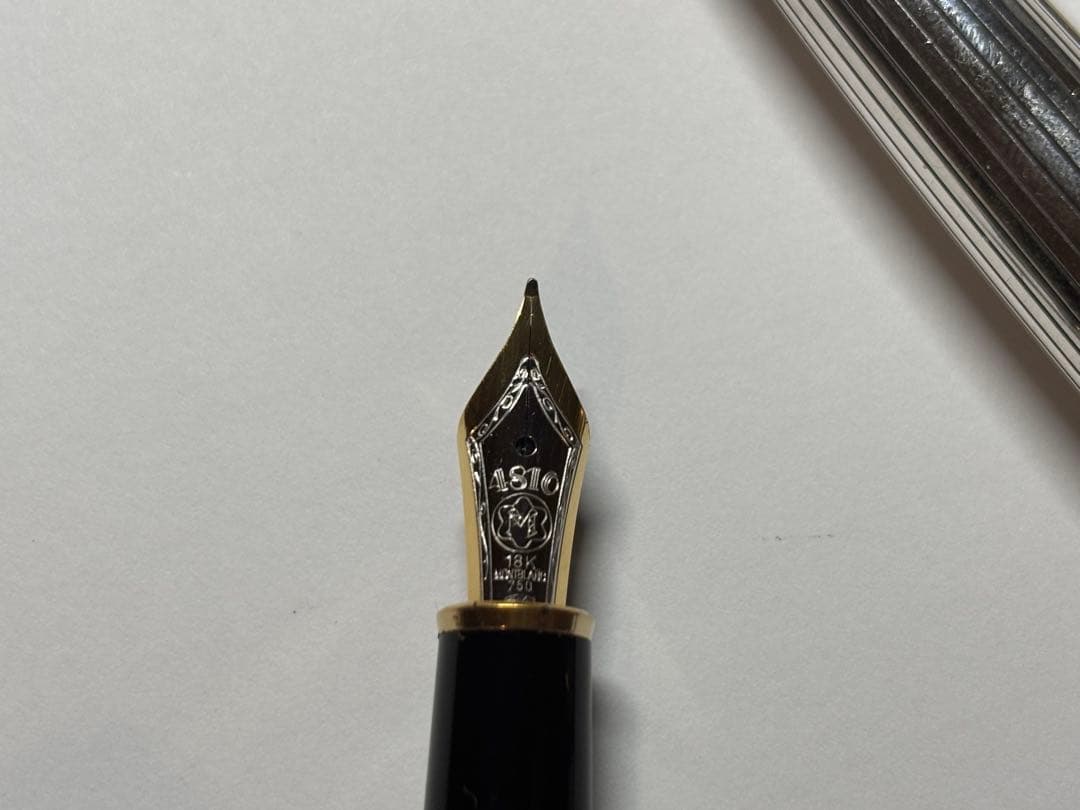 MONTBLANC 万年筆 マイスターシュテュック ソリテール ドゥエ 18K