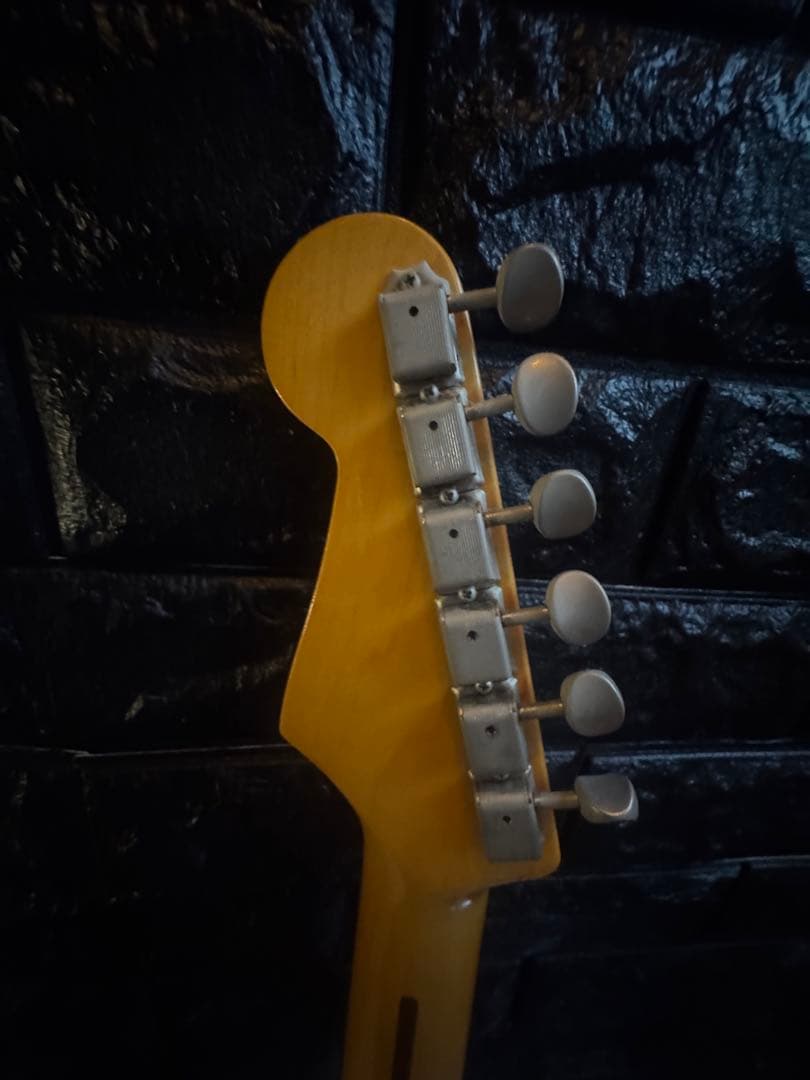 fender Japan ST-57 surf green エフェクター付き