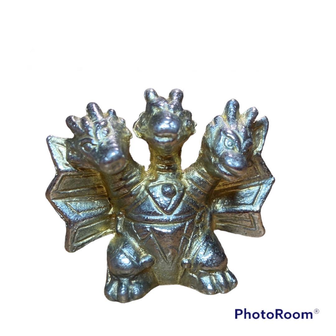 メカ キングギドラ フィギュア 金属 鉄 メタル 合金 レア ゴジラ レトロ