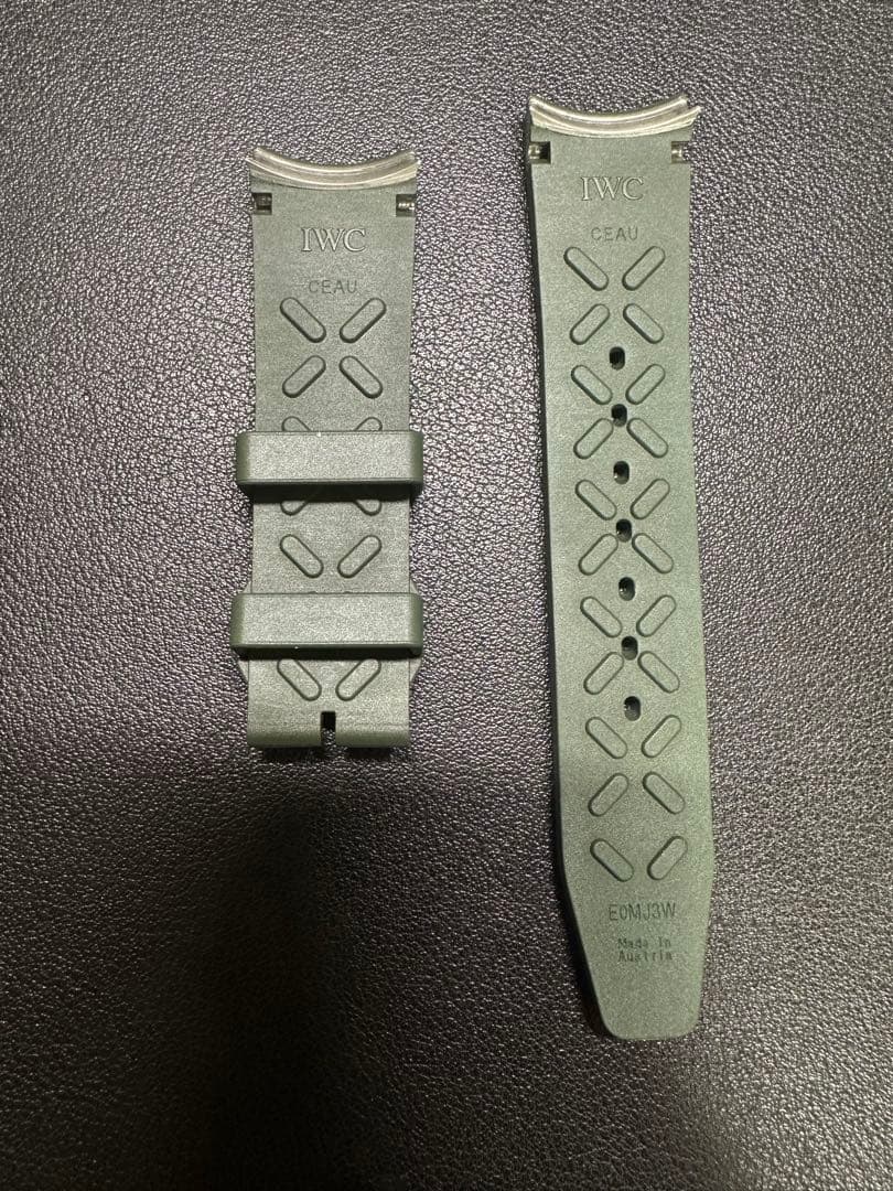 IWC 純正　ラバーベルト　20㎜