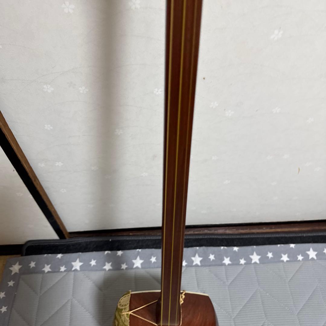 三味線　飾り棚　収納ケース　細棹