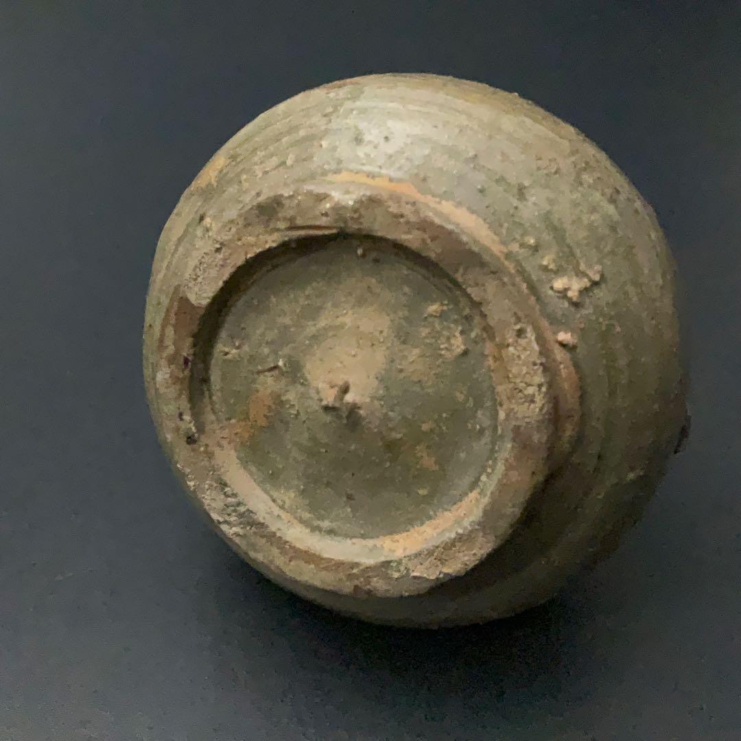 高麗青磁　小壺　油壺　韓国　朝鮮　高さ8cm R1391ダM
