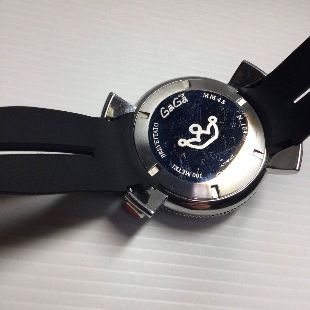 ポコ　ガガミラノ ◆クロノグラフ 稼働品 6050.6