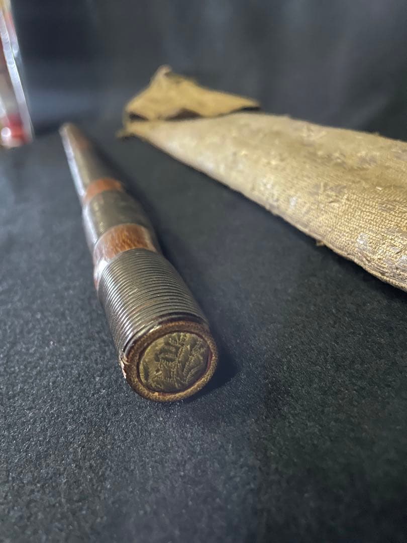 龍笛　本管　雅楽　藤巻　長さ39cm 江戸期時代物