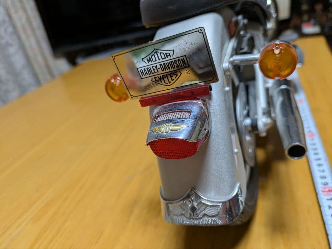 デカい! ハーレー FatBoy 1/4 デアゴスティーニ完成品 直せる方!