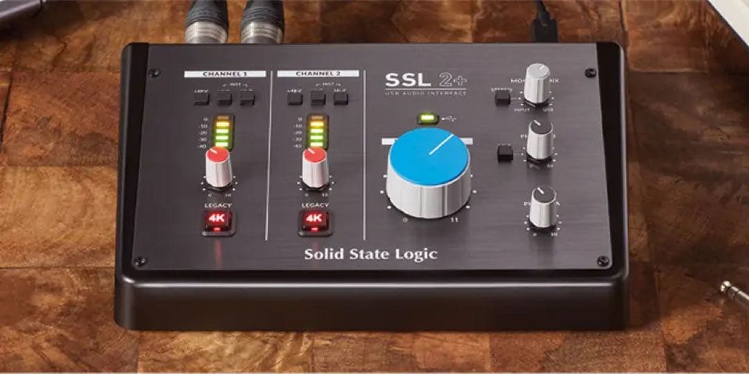 SSL 2 USBオーディオインターフェイス