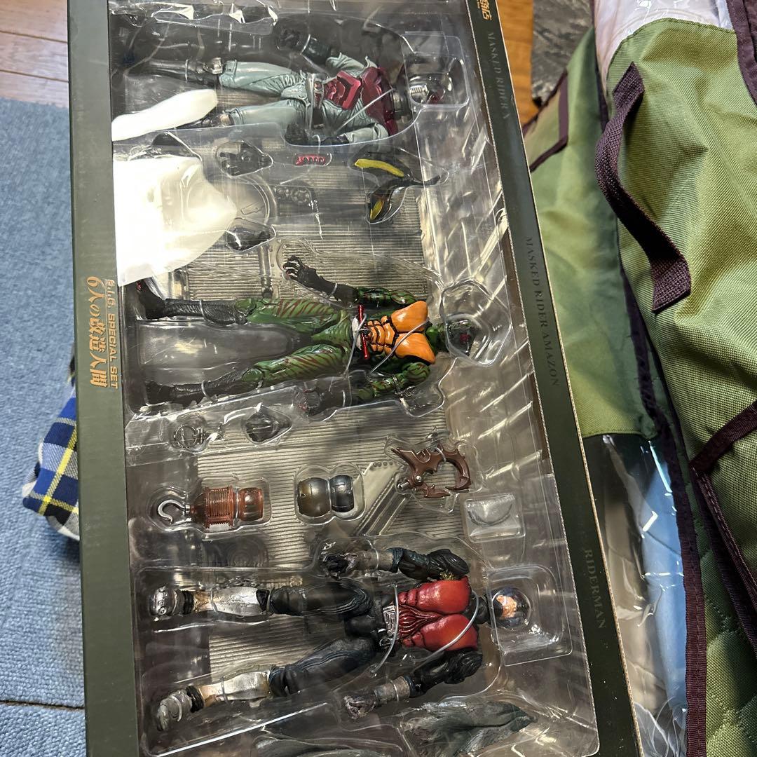 6人の改造人間 BANDAI S.I.C. SPECIAL SET 6体