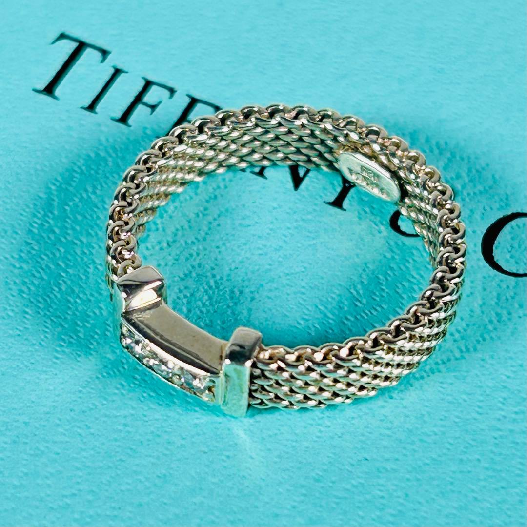 ふ*ん様 新品仕上済✨ティファニー Tiffany サマセット 3Pダイヤ リン