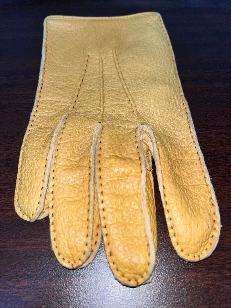 デンツ！人気の裏地なしペッカリーグローブ！Cork色　サイズ8 現定価11万円