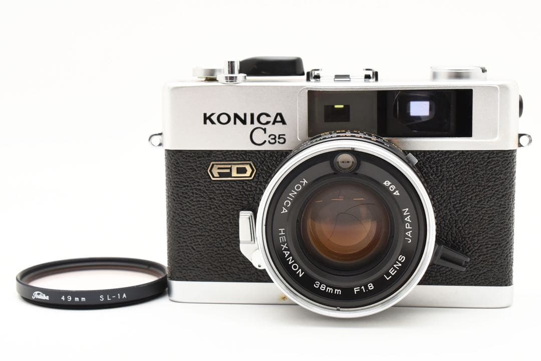 美品　Konica C35 FD フィルムカメラ　完動品