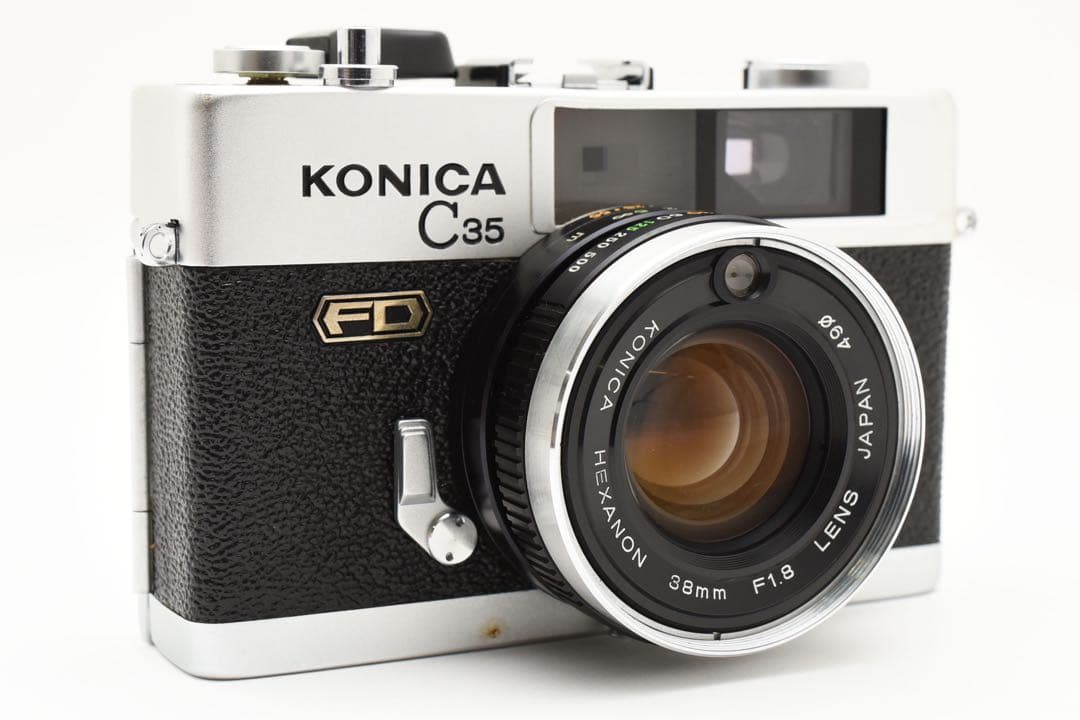 美品　Konica C35 FD フィルムカメラ　完動品