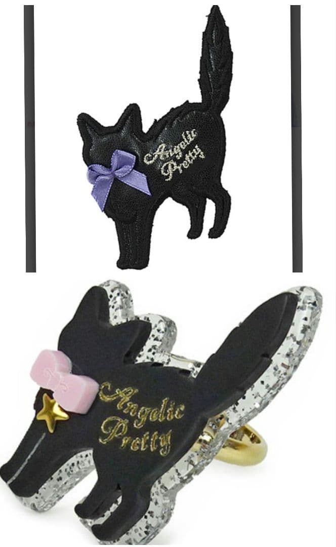 AngelicPretty LittleCatリング＆クリップ