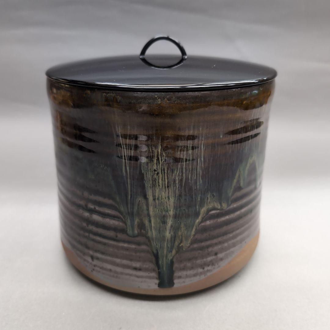 高取焼　水指　13代高取八仙　表千家而妙斎書付　茶道具