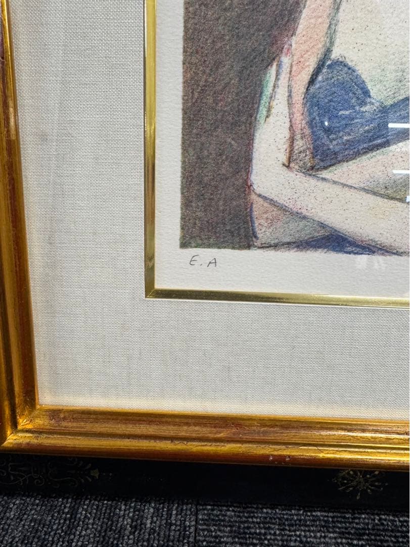 リトグラフ カシニョール　カメオ　EA 直筆サイン