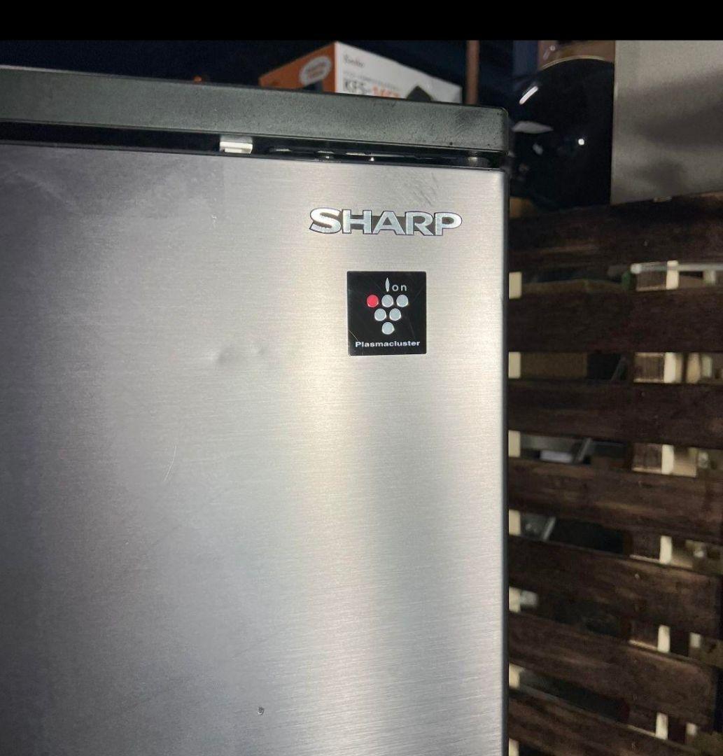 F543R SHARP 457L 冷蔵庫 SJ-MF46H-H 6枚ドア