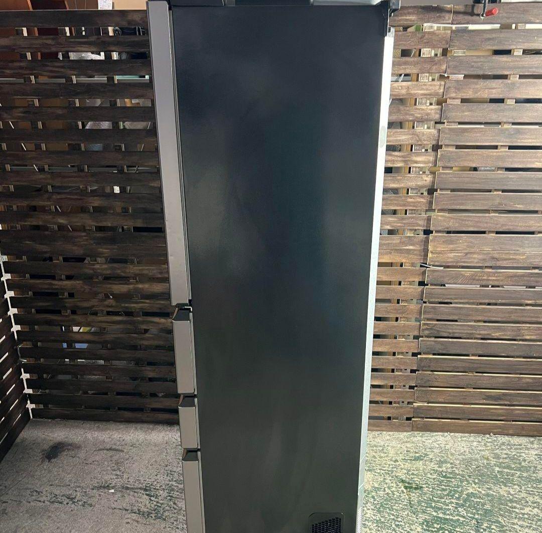 F543R SHARP 457L 冷蔵庫 SJ-MF46H-H 6枚ドア