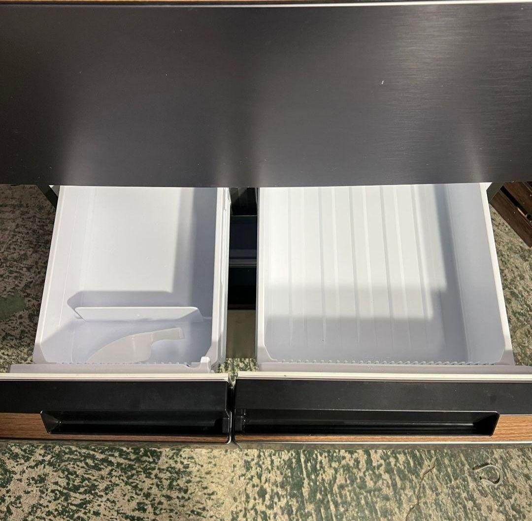 F543R SHARP 457L 冷蔵庫 SJ-MF46H-H 6枚ドア