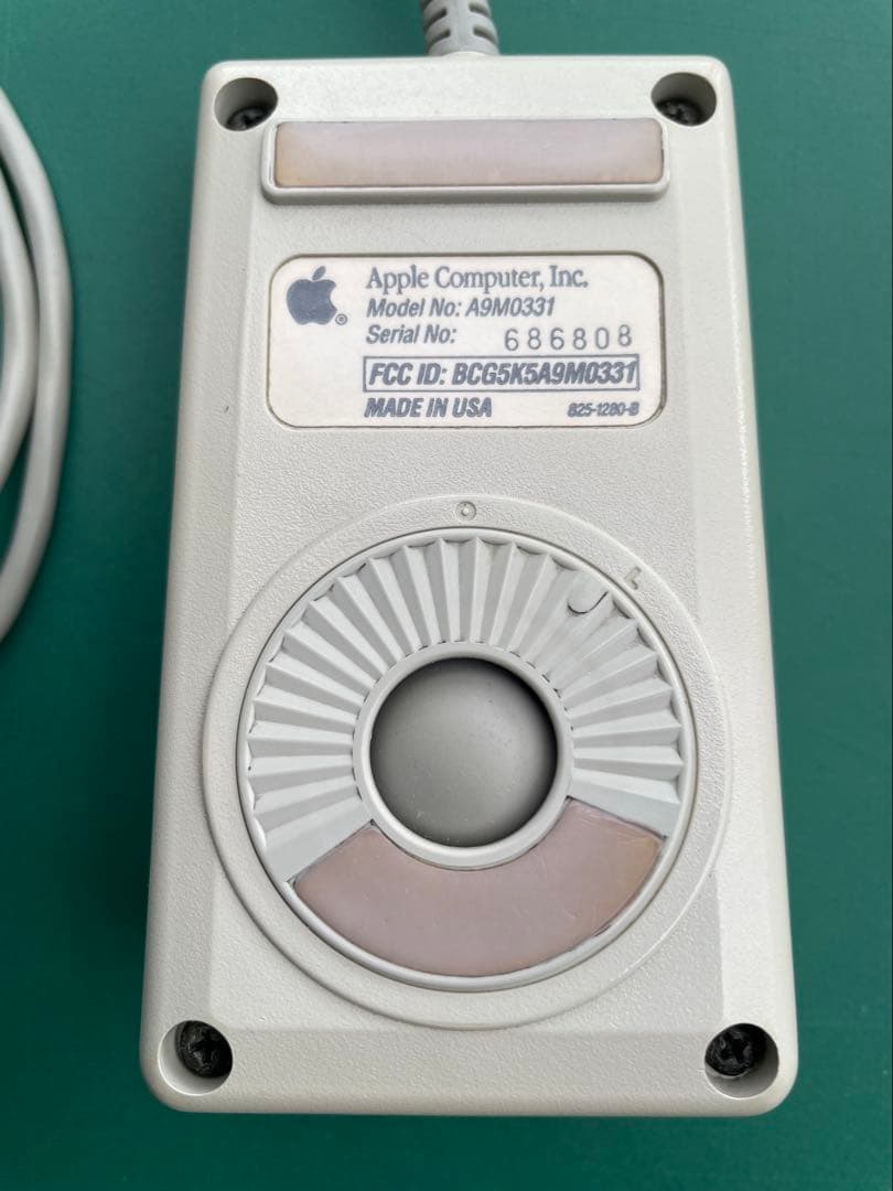 Apple Macintosh 角マウス