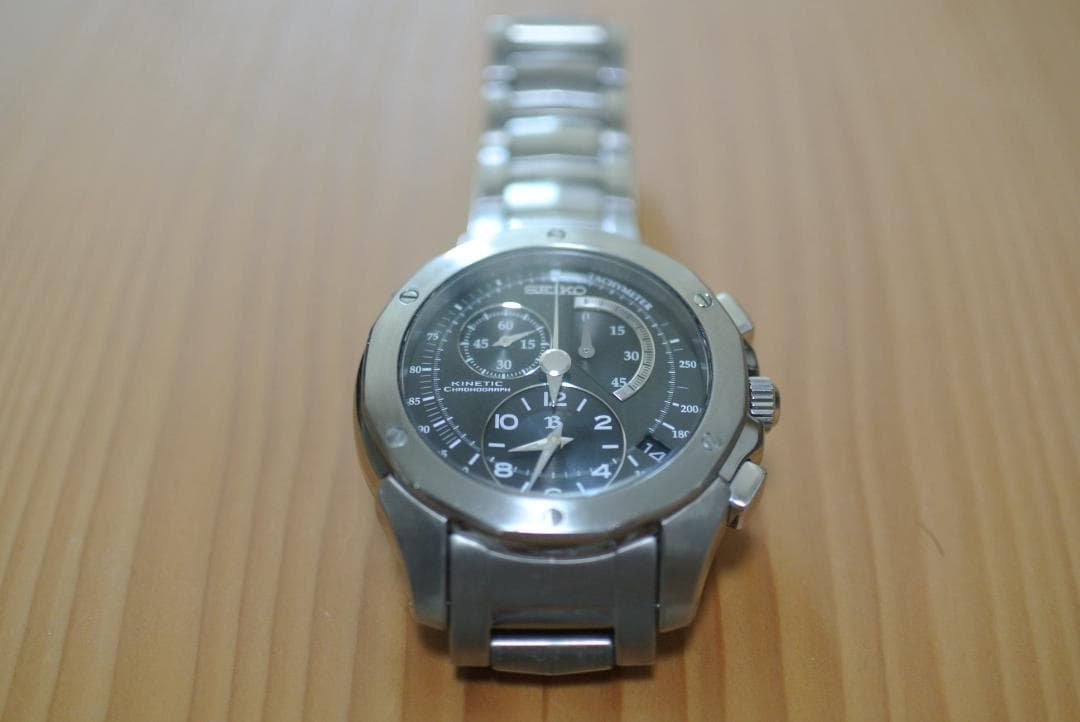 二次電池交換済 7L22 セイコー ブライツ キネティック SAGE001