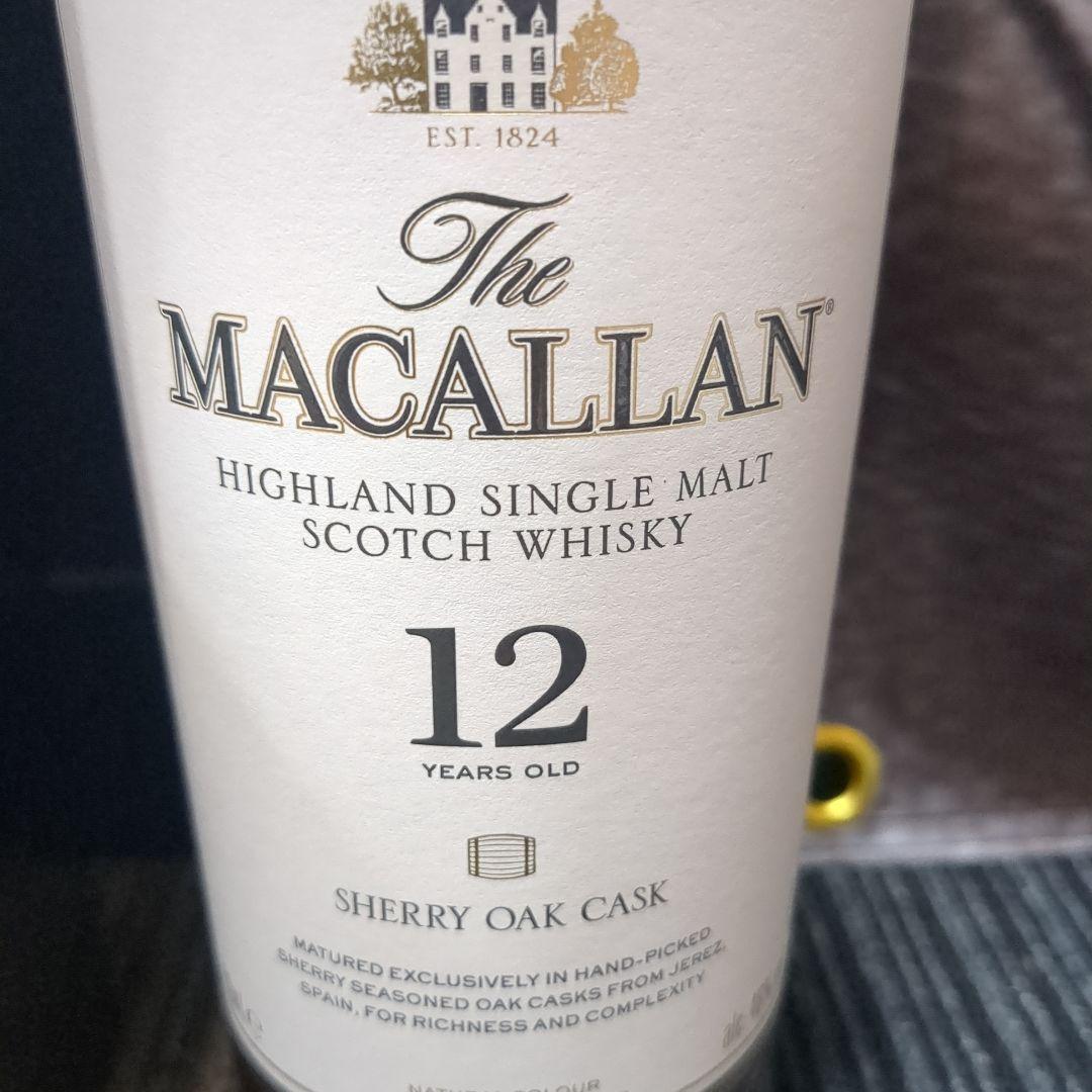 M＆Aさん専用 The Macallan 12年 シェリーオーク 700ml