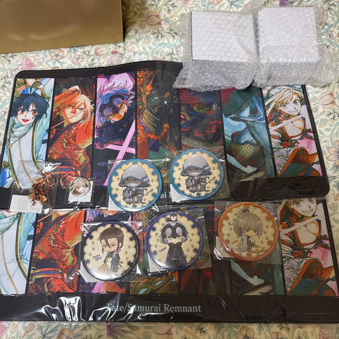 Fate/Samurai Remnant 2周年くじ　まとめ　11点