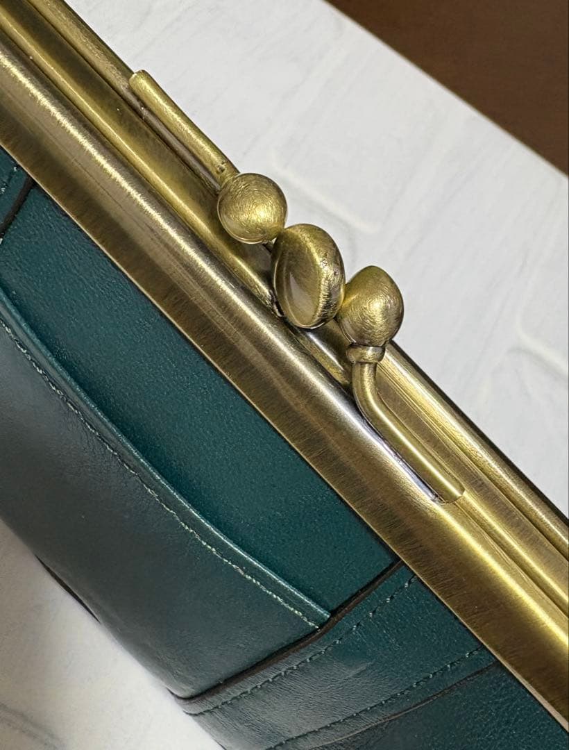 【新品未使用】Dakota ダコタ がま口 財布 リードクラシック2 グリーン