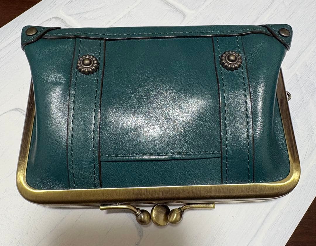 【新品未使用】Dakota ダコタ がま口 財布 リードクラシック2 グリーン