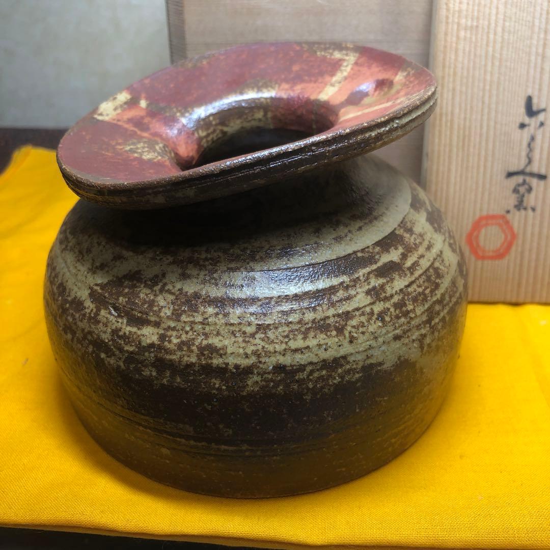 清水六兵衛作 鳥文灰皿