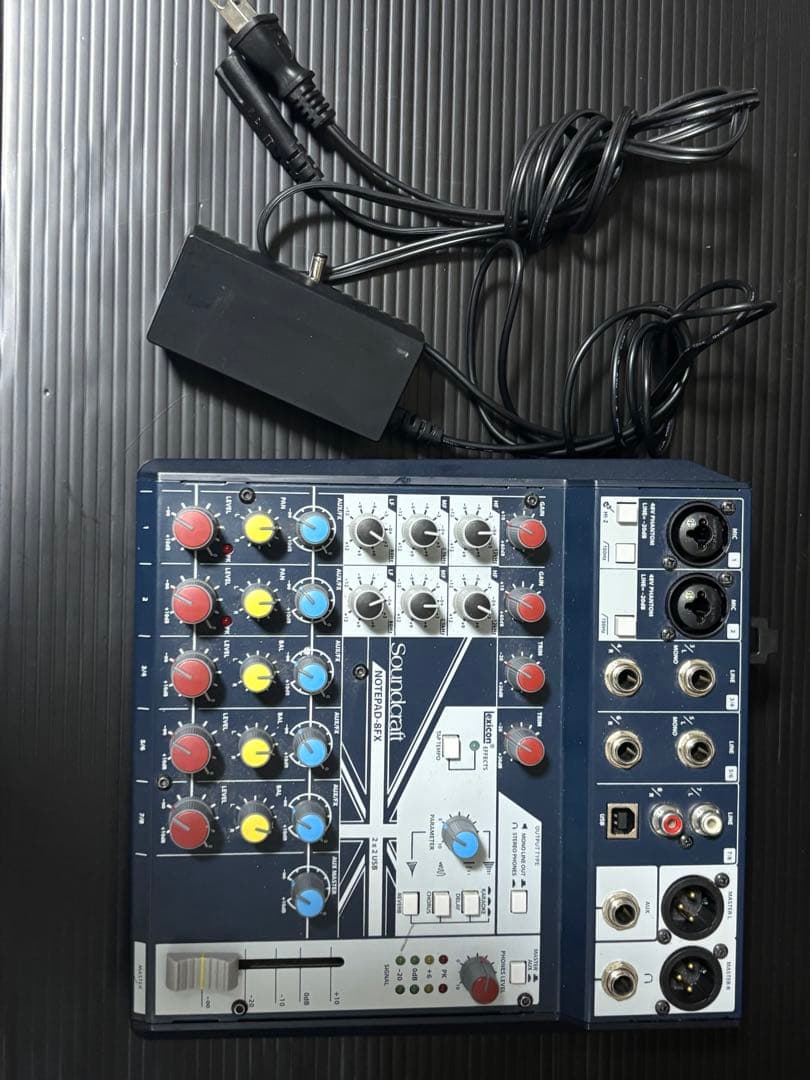 配信機器・PA機器・レコーディング機器 Sound Craft Notepad 8fx