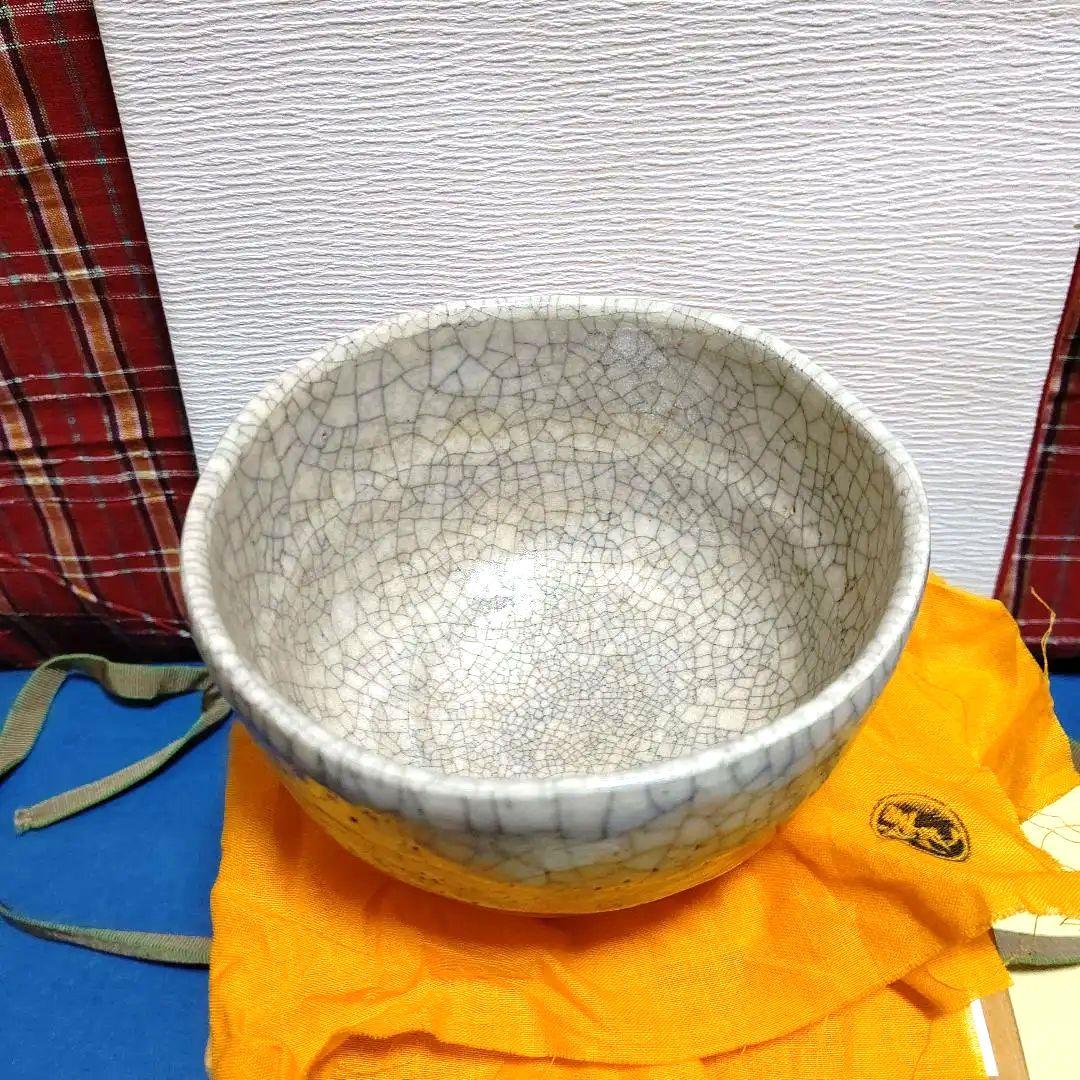 茶碗、常慶写、峯の雪、祥悦作、もも6番