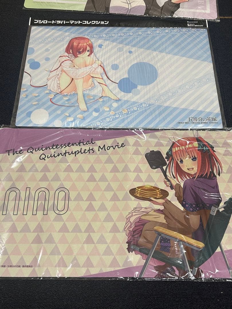 五等分の花嫁　プレイマット　デスクマット マウスパッド