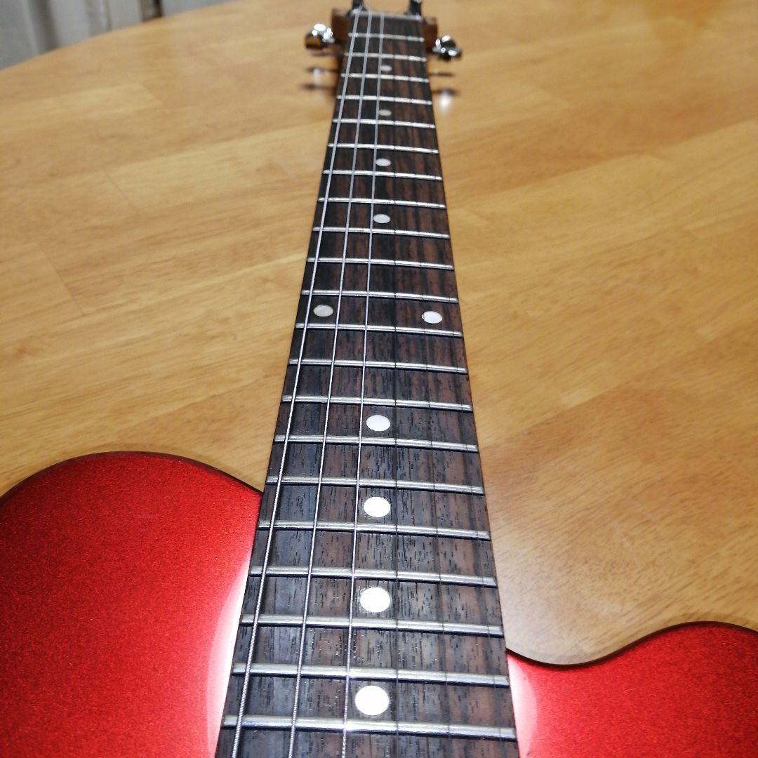 ピグノーズ　Pignose レッド エレキギター　コンパクト ケース付き