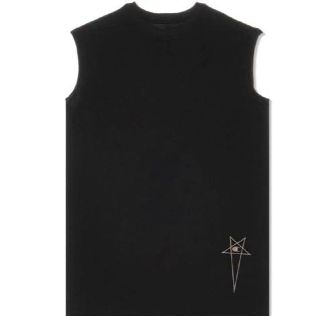 新品 Rick Owens×Champion TARP T ノースリーブ