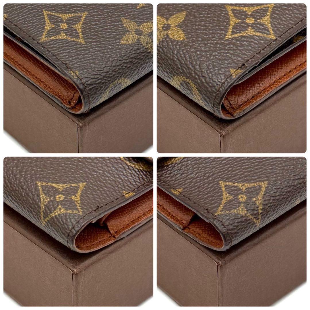 極上美品❣️ルイヴィトン モノグラム インターナショナル 長財布 O57