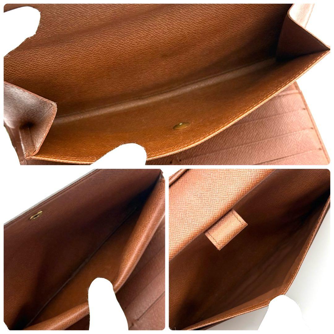 極上美品❣️ルイヴィトン モノグラム インターナショナル 長財布 O57