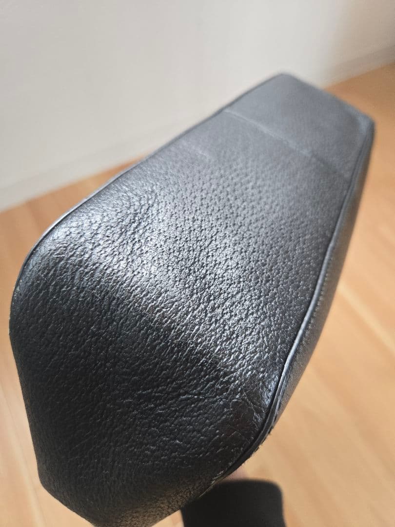 美品 希少品 GUCCI グッチ バンブー レザー 本革 ブラック 黒