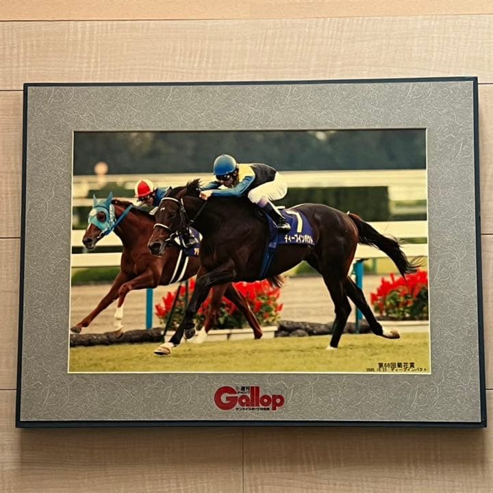ディープインパクト 武豊 3冠馬 Gallop サンケイスポーツ　競馬 パネル