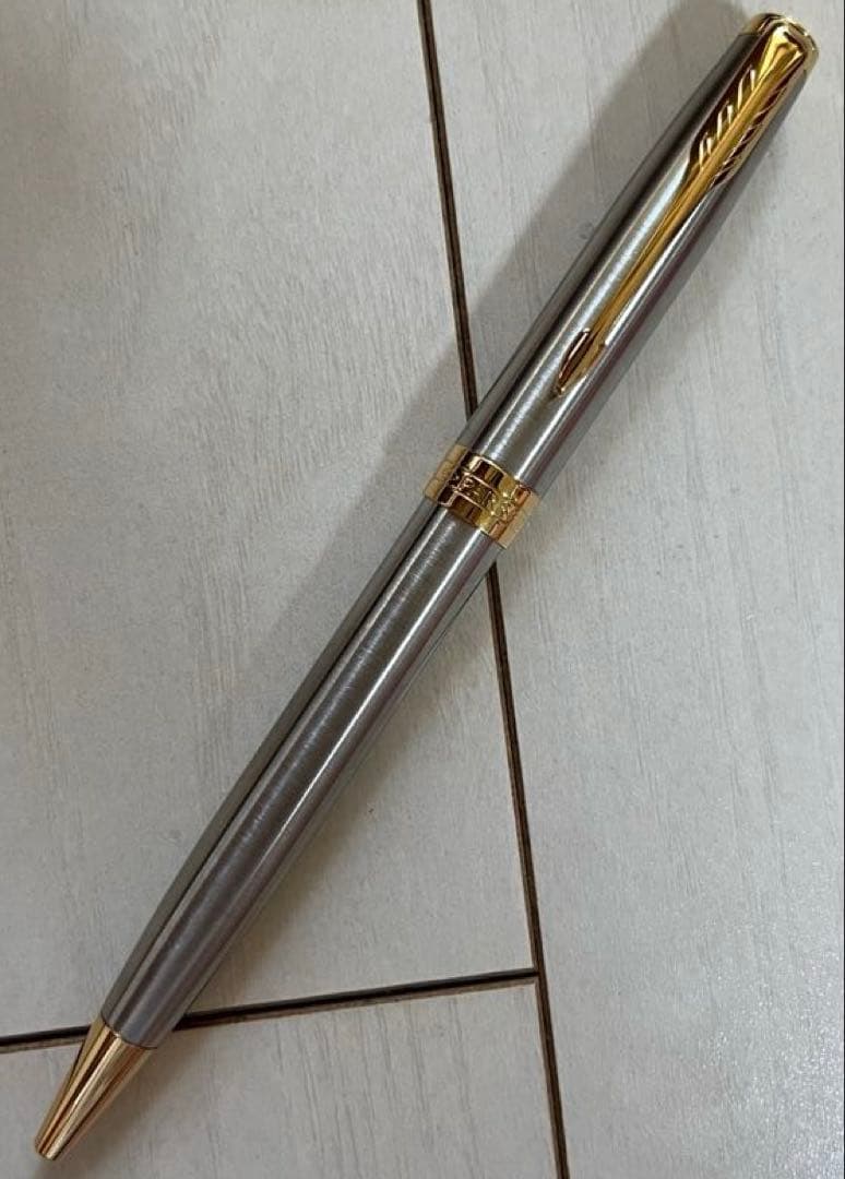 PARKAR ソネットステンレススチールGTボールペン　ペンケース付き