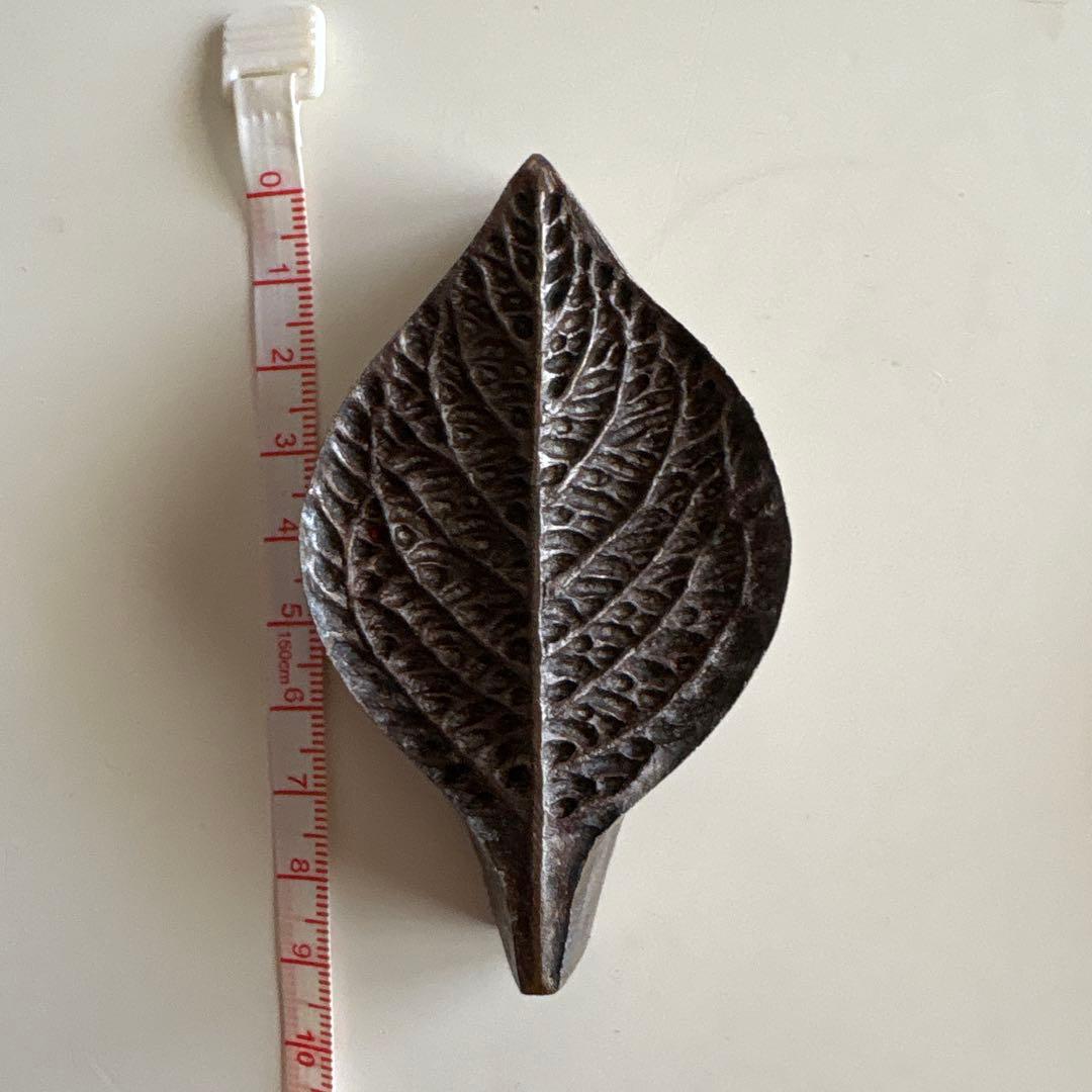 アートフラワー　コテ（台付）と葉脈押し型